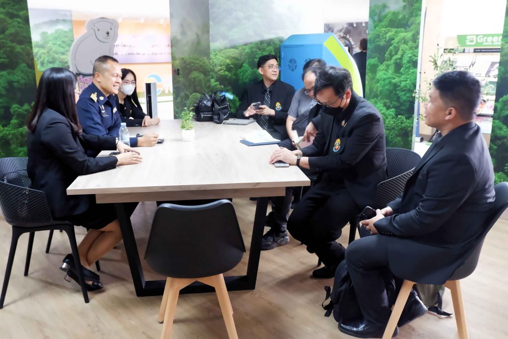 วท.สทป. ร่วมกับ อบก. เพื่อหารือแนวทางและการพัฒนาหลักสูตรเพื่อลดก๊าซเรือนกระจก