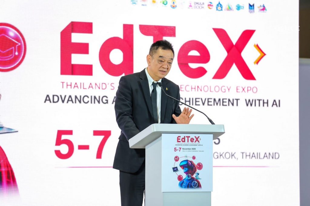 คณบดีคณะวิทยาศาสตร์และเทคโนโลยี ร่วมเป็นเกียรติในพิธีเปิด Thailand’s Education Technology Expo 2025 (EdTex)