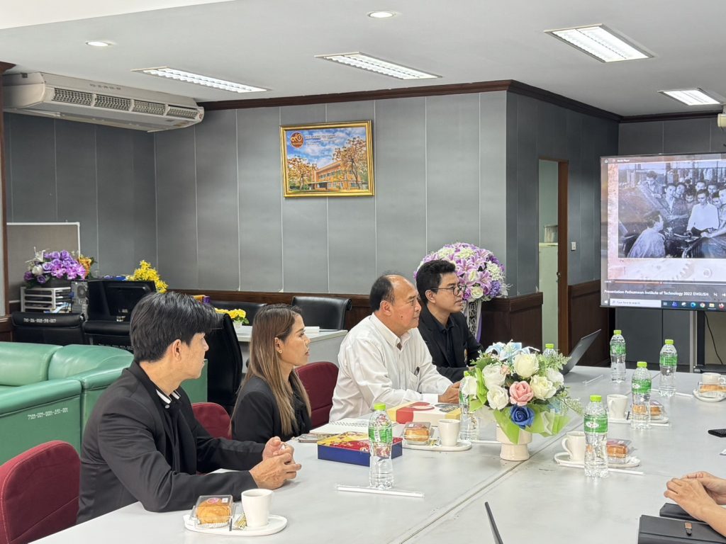 ปทุมวัน หารือความร่วมมือทางวิชาการด้านการแลกเปลี่ยนความรู้ กับผู้แทนจากประเทศญี่ปุ่น