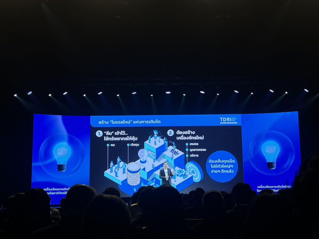 วท.สทป. ร่วมงานสัมมนาเพื่อยกระดับเศรษฐกิจขของประเทศไทย