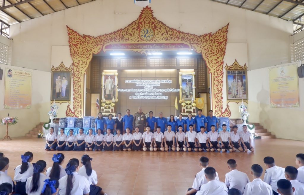 วท.สทป. ร่วมคณะองคมนตรี ตรวจเยี่ยมโรงเรียนราชประชานุเคราะห์และโรงเรียนที่มูลนิธิให้การสนับสนุน ในพื้นที่จังหวัดลำพูน และ จังหวัดเชียงใหม่