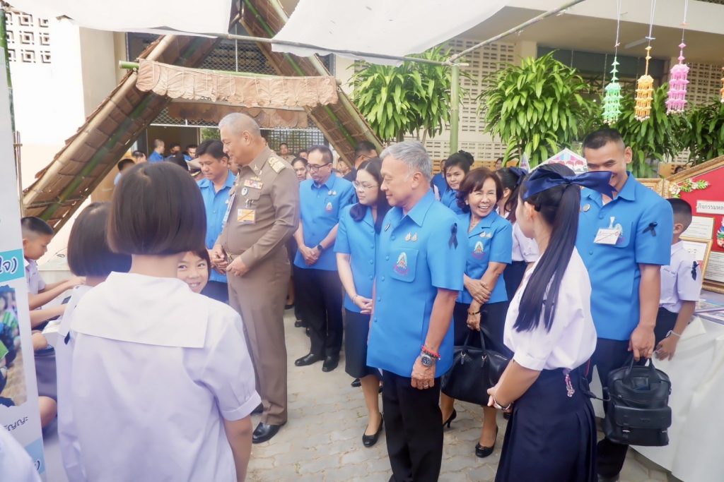 วท.สทป. ร่วมคณะองคมนตรี ตรวจเยี่ยมโรงเรียนราชประชานุเคราะห์และโรงเรียนที่มูลนิธิให้การสนับสนุน ในพื้นที่จังหวัดลำพูน และ จังหวัดเชียงใหม่