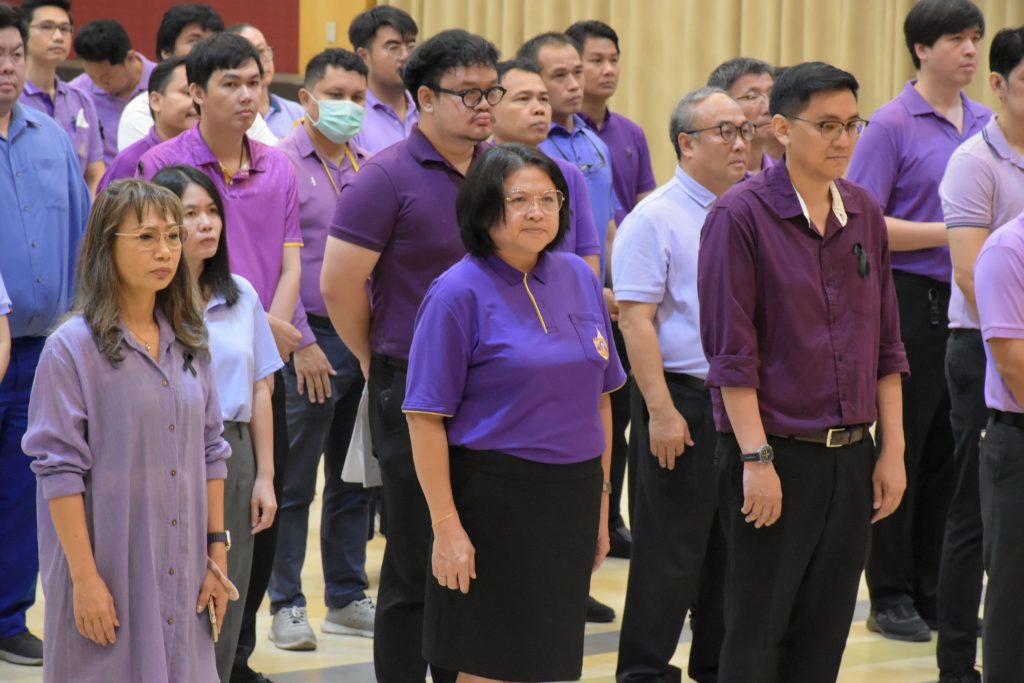 สทป. จัดพิธีถวายพระพรชัยมงคล เนื่องในวันคล้ายวันพระราชสมภพสมเด็จพระกนิษฐาธิราชเจ้ากรมสมเด็จพระเทพรัตนราชสุดาฯ สยามบรมราชกุมารี (2 เมษายน 2569)