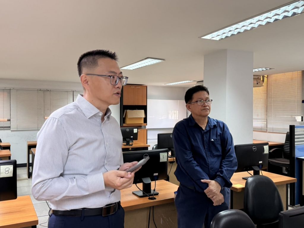 ศภค. ต้อนรับคณะศึกษาดูงานและหารือการเปิดศูนย์สอบ TOEFL ITP