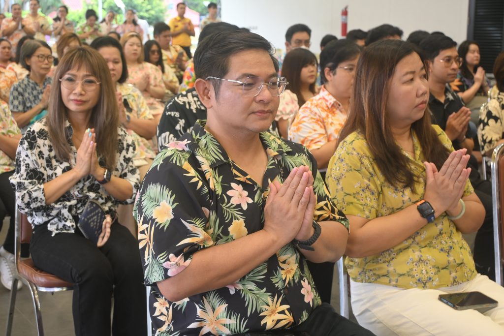 สทป. สืบสานวัฒนธรรมไทย จัดกิจกรรมรดน้ำดำหัวขอพรผู้สูงอายุและคณาจารย์ ประจำปี 2569