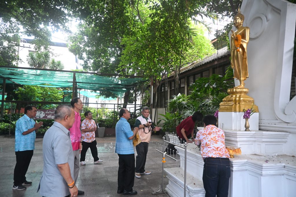 สทป. สืบสานวัฒนธรรมไทย จัดกิจกรรมรดน้ำดำหัวขอพรผู้สูงอายุและคณาจารย์ ประจำปี 2569