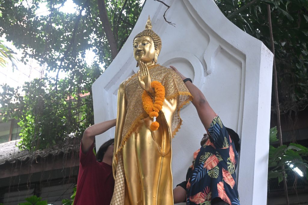 สทป. สืบสานวัฒนธรรมไทย จัดกิจกรรมรดน้ำดำหัวขอพรผู้สูงอายุและคณาจารย์ ประจำปี 2569