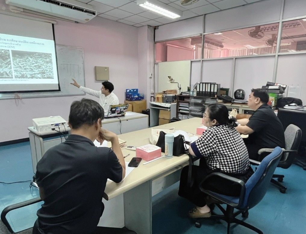 นักศึกษาบัณฑิตศึกษา วศ. สาขาวิชาวิศวกรรมกระบวนการเคมีและการจัดการสิ่งแวดล้อม สอบผ่านการป้องกันวิทยานิพนธ์และการค้นคว้าอิสระ