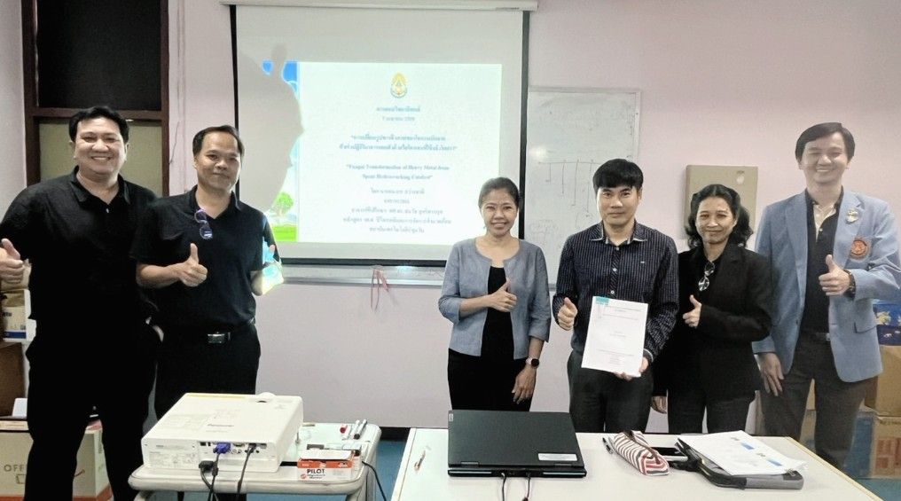 นักศึกษาบัณฑิตศึกษา วศ. สาขาวิชาวิศวกรรมกระบวนการเคมีและการจัดการสิ่งแวดล้อม สอบผ่านการป้องกันวิทยานิพนธ์และการค้นคว้าอิสระ