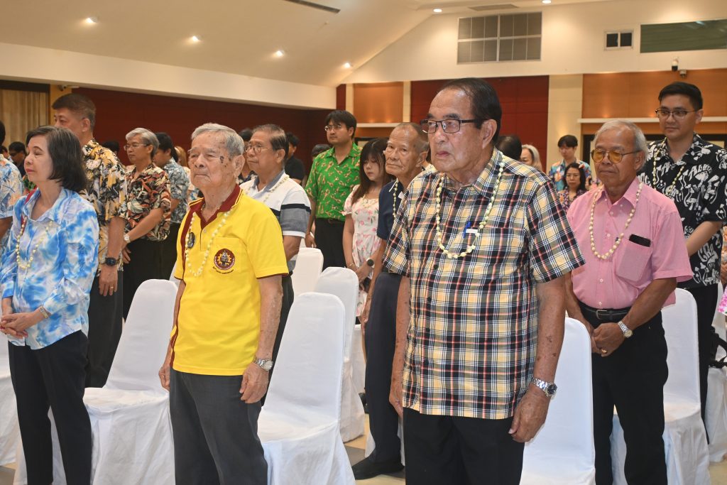 สทป. สืบสานวัฒนธรรมไทย จัดกิจกรรมรดน้ำดำหัวขอพรผู้สูงอายุและคณาจารย์ ประจำปี 2569