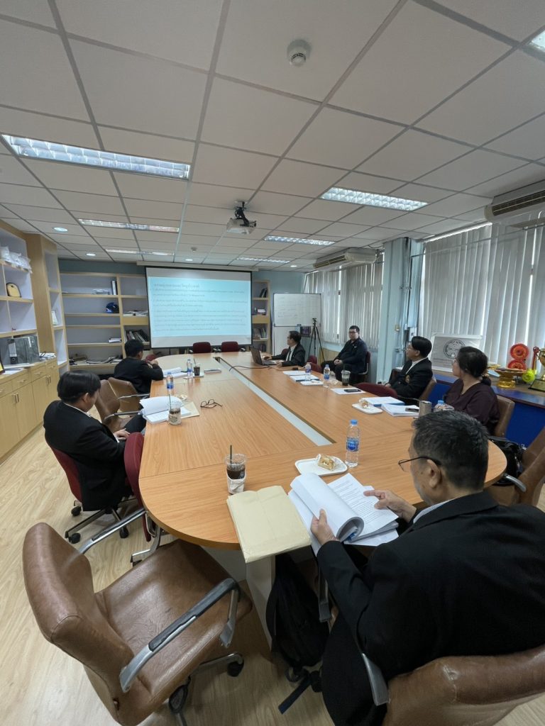 นักศึกษาบัณฑิตศึกษา สาขาเทคโนโลยีการผลิตขั้นสูง  ระดับปริญญาโทและปริญญาเอก  ผ่านการสอบป้องกันวิทยานิพนธ์  จำนวน 2 ราย