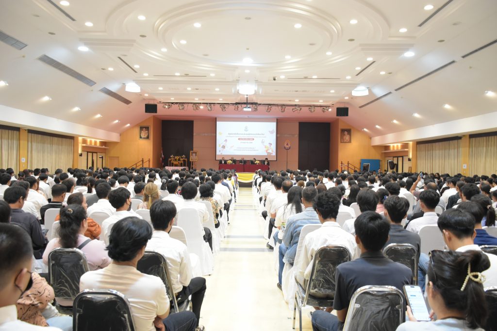 สทป. จัดปฐมนิเทศและประชุมผู้ปกครอง นศ.ใหม่ 2569 ระดับ ป.ตรี และ ปวส. ภาคปกติ "มุ่งเสริมสร้างวินัยและความผูกพันสู่ความสำเร็จ"