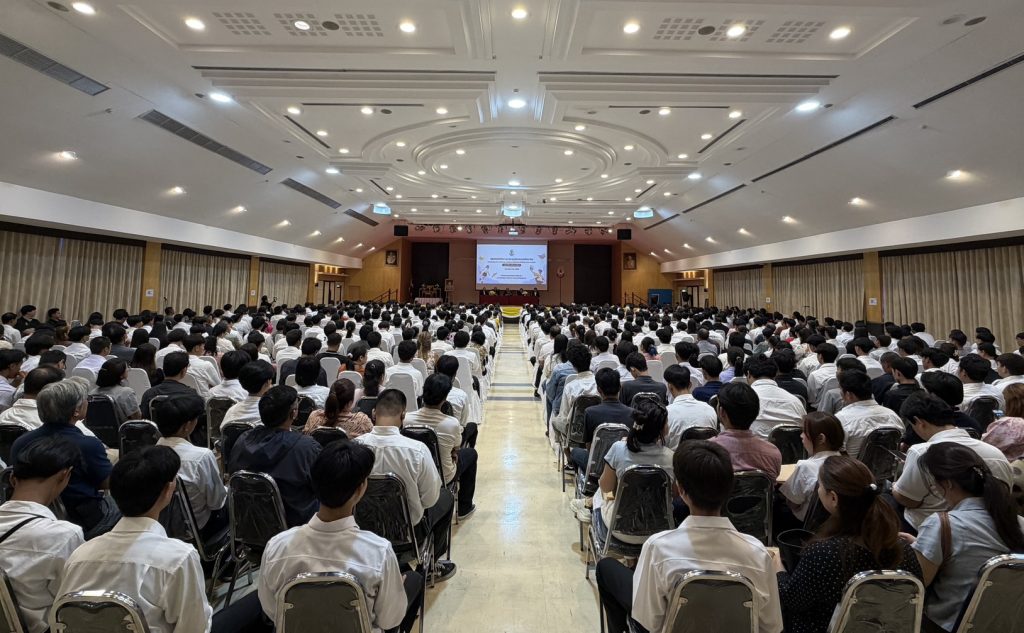 สทป. จัดปฐมนิเทศและประชุมผู้ปกครอง นศ.ใหม่ 2569 ระดับ ป.ตรี และ ปวส. ภาคปกติ "มุ่งเสริมสร้างวินัยและความผูกพันสู่ความสำเร็จ"