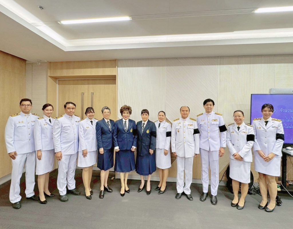 สวบ. บันทึกเทปถวายพระพรชัยมงคล “สมเด็จพระนางเจ้าฯ พระบรมราชินี” เนื่องในโอกาสมหามงคลเฉลิมพระชนมพรรษา 4 รอบ