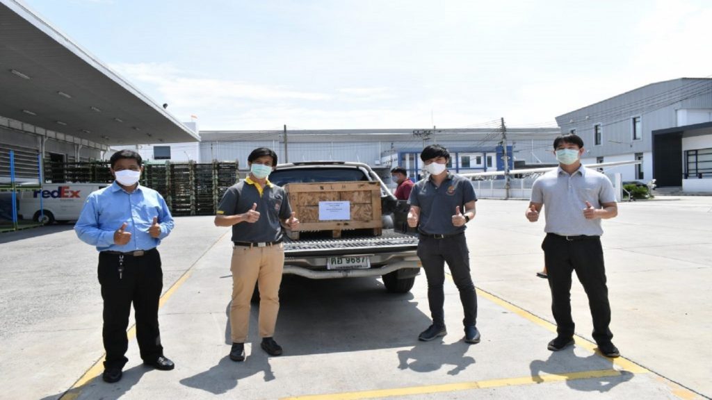 สำนักวิจัยและบริการวิชาการ สถาบันเทคโนโลยีปทุมวัน เข้ารับมอบเครื่อง Automatic Transmission BT50-Pro U6051909B จากบริษัท มาสด้า เซลส์ (ประเทศไทย) จำกัด