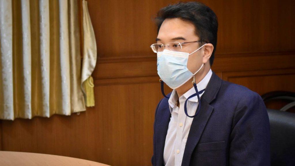 ปริญญ์ พานิชภักดิ์ รองหัวหน้าประชาธิปัตย์และที่ปรึกษารองนายกฯ เข้าเยี่ยมสถาบันฯ