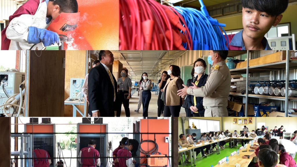 อธิการบดี สทป. นำคณะดูงานสวทช.เยี่ยมชมศูนย์วังด้ง